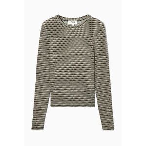 COS Second-Skin Long-Sleeved Top‎ in Black NWT